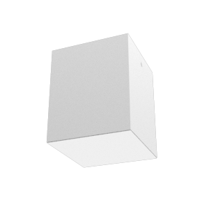 Светодиодный светильник VARTON DL-Box накладной 18 Вт 4000 К 140x140x170 мм RAL9003 белый муар с рассеивателем опал DALI